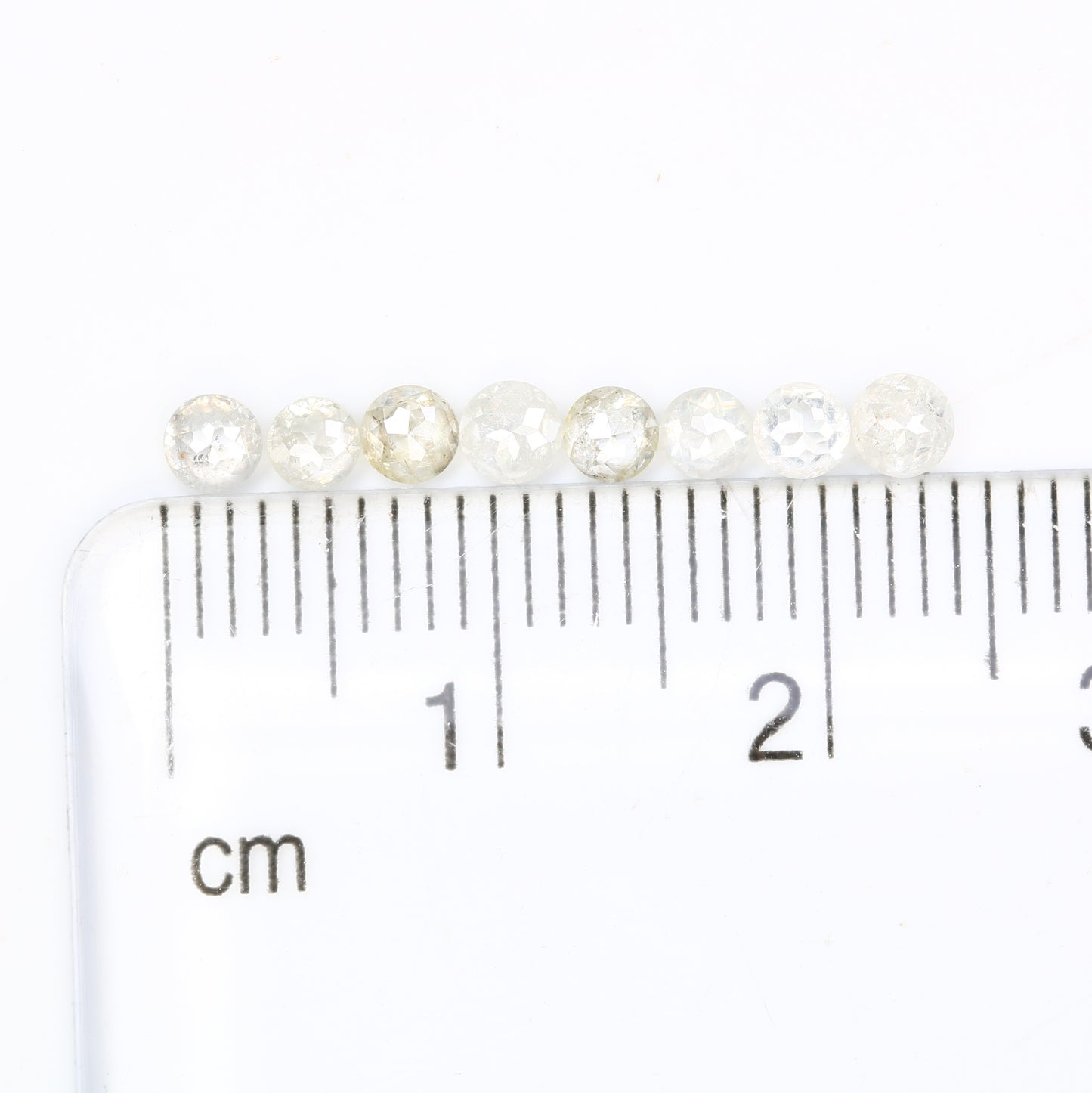 1.16 Carat 2.80 MM Round Rose Cut Diamond White Color Diamond For Wedding Ring - JayKrishna Diamond