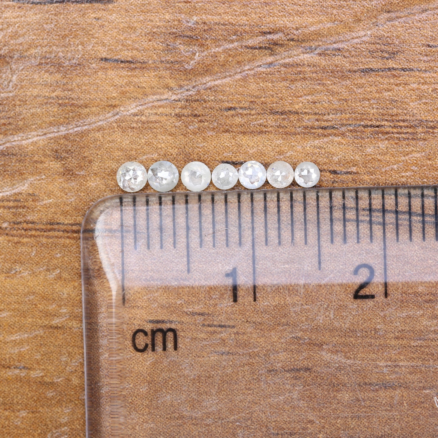 Elegant 0.35 Carat White Rose Cut Diamond | Perfect for Engagement Rings | 2.00-2.40 MM - JayKrishna Diamond