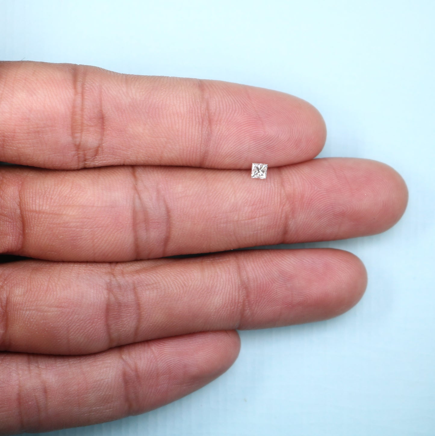 0.19 CT Princess Shape Salt And Pepper Diamond For Engagement Ring, Necklaces, Promise Rings, Earrings, and Bracelets Gift For Anniversary - JayKrishna Diamond