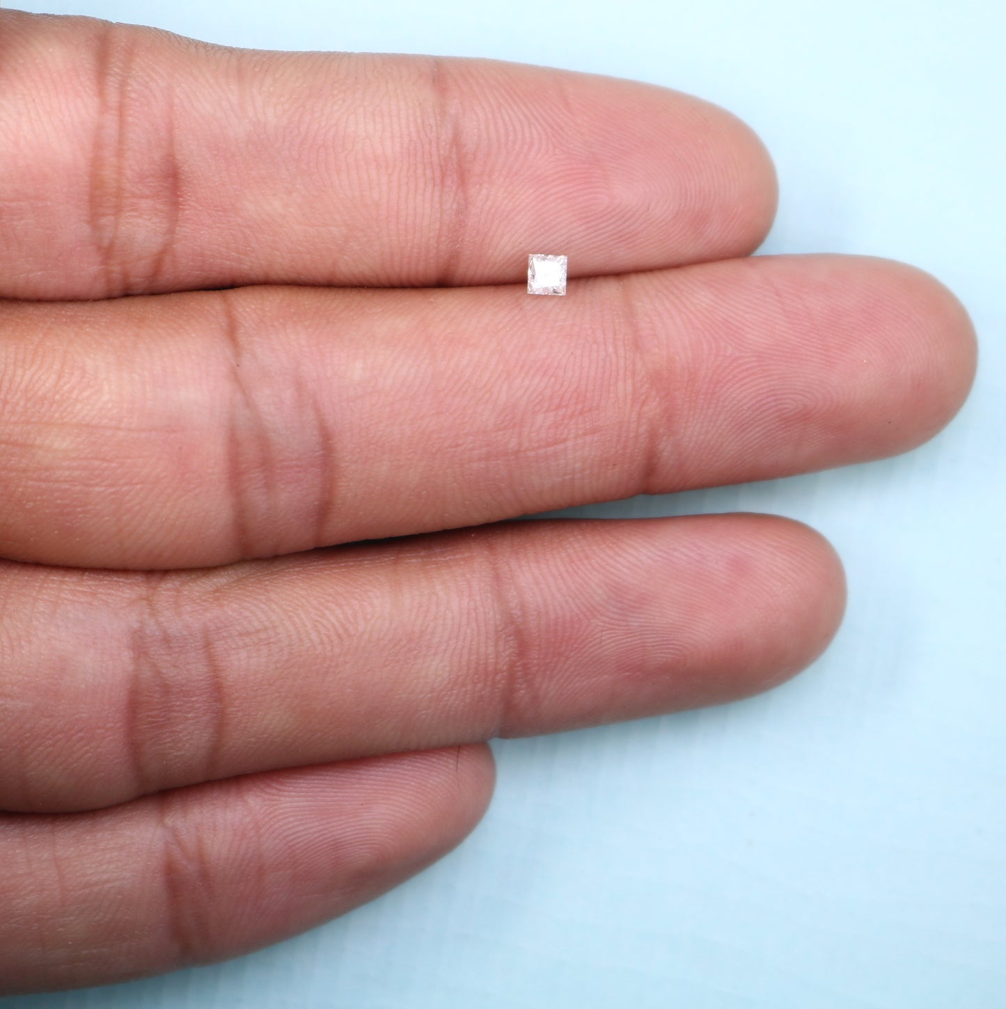 0.20 CT Princess Shape Salt and Pepper Diamond – Elegant Choice for Engagement Rings, Necklaces, Promise Rings, Earrings & Anniversary Gifts - JayKrishna Diamond