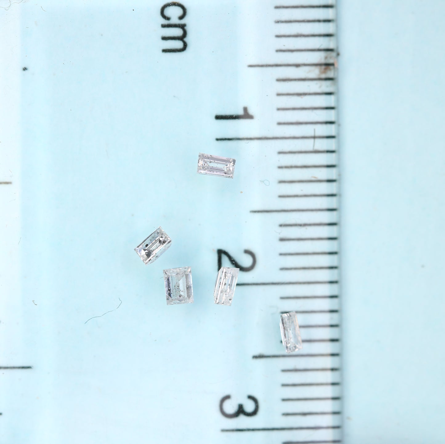 0.26 CT Salt and Pepper Baguette Shape Diamond – Ideal for Engagement Rings | Unique Salt and Pepper Baguette Diamond Jewelry - JayKrishna Diamond