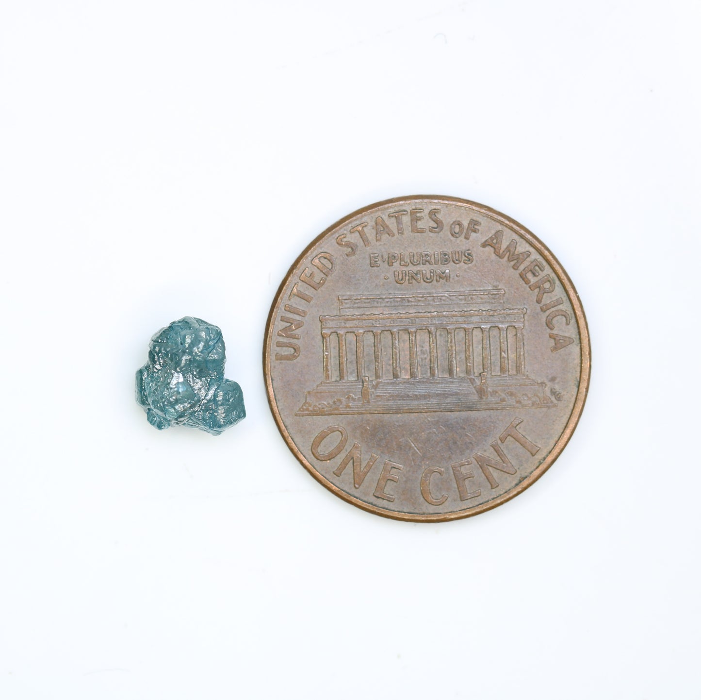 1.52 CT Uncut Rough Blue Diamond For Engagement Ring - JayKrishna Diamond