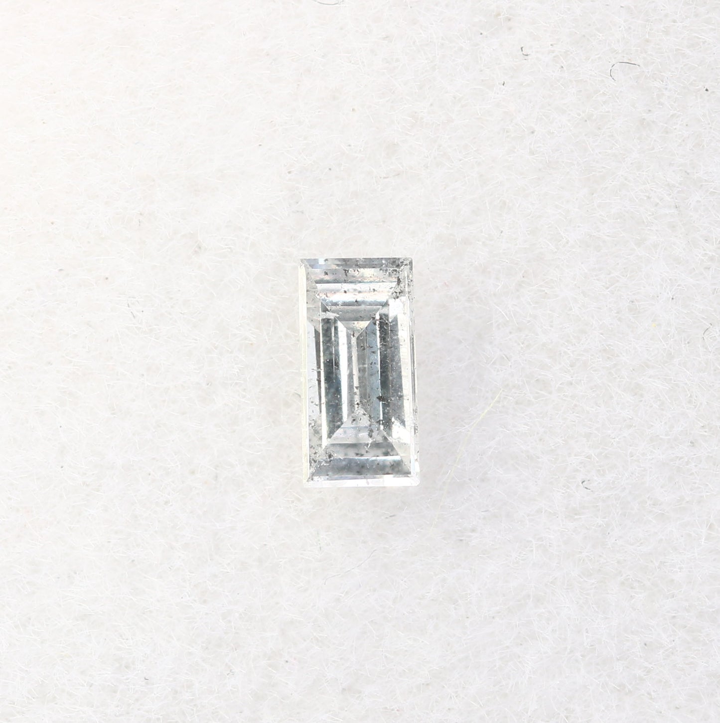 0.15 CT Baguette Shape Salt and Pepper Diamond – Perfect for Engagement Rings and Custom Jewelry - JayKrishna Diamond