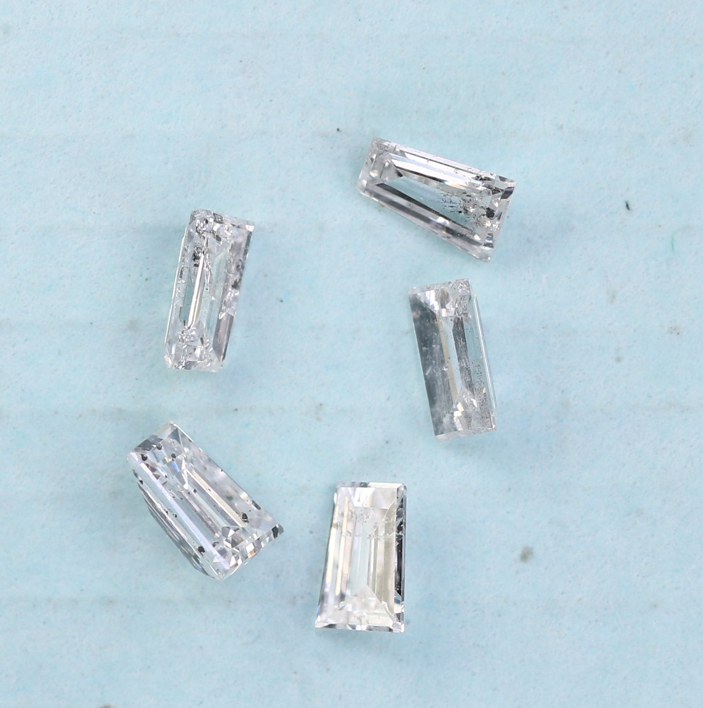 0.29 CT Baguette Cut Salt and Pepper Diamond – Ideal for Engagement Rings | Unique Salt and Pepper Baguette Diamond - JayKrishna Diamond