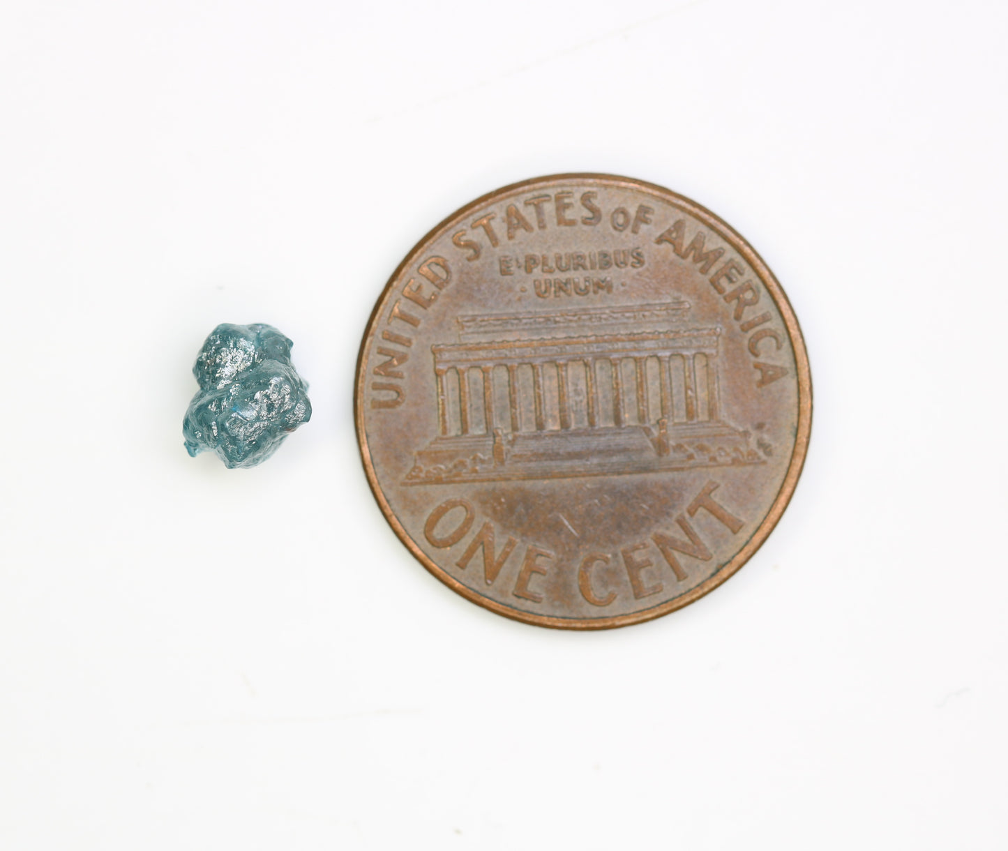 1.18 CT Uncut Rough Raw Blue Diamond For Engagement Ring - JayKrishna Diamond