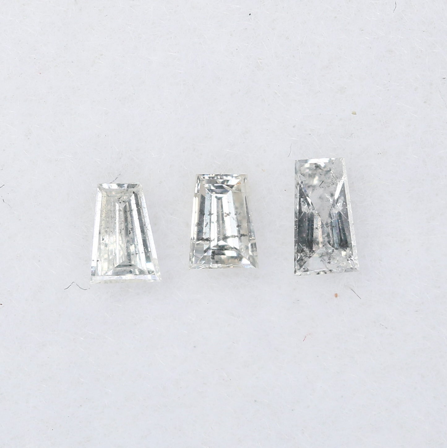 0.14 CT Salt and Pepper Baguette Cut Diamond for Engagement Rings, Custom Jewelry, and Stylish Bracelets - JayKrishna Diamond