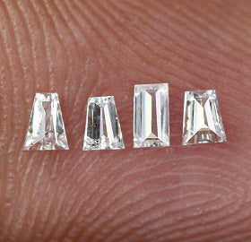 CT Salt and Pepper Baguette Diamond – Perfect for Engagement