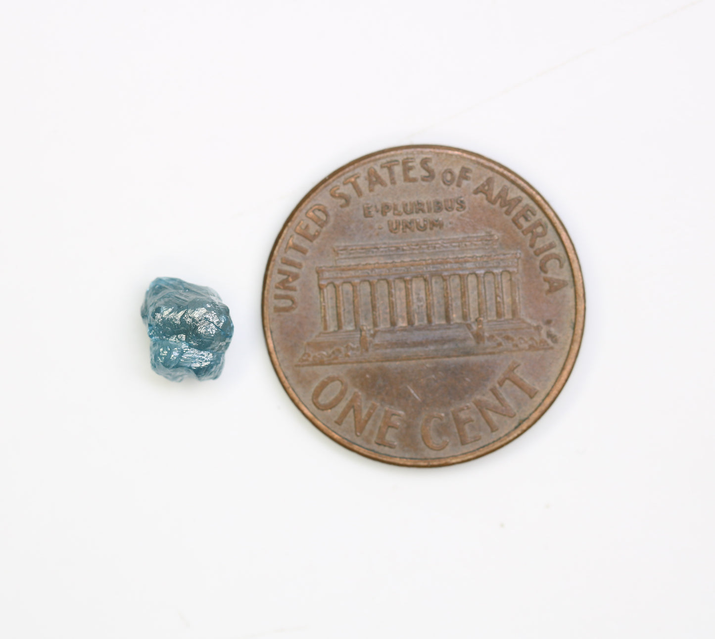 1.27 CT Uncut Blue Rough Raw Diamond For Engagement Ring - JayKrishna Diamond