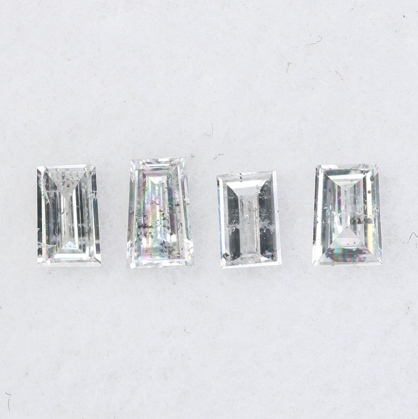0.22 CT Salt and Pepper Baguette Cut Diamond – Ideal for Engagement Rings - JayKrishna Diamond