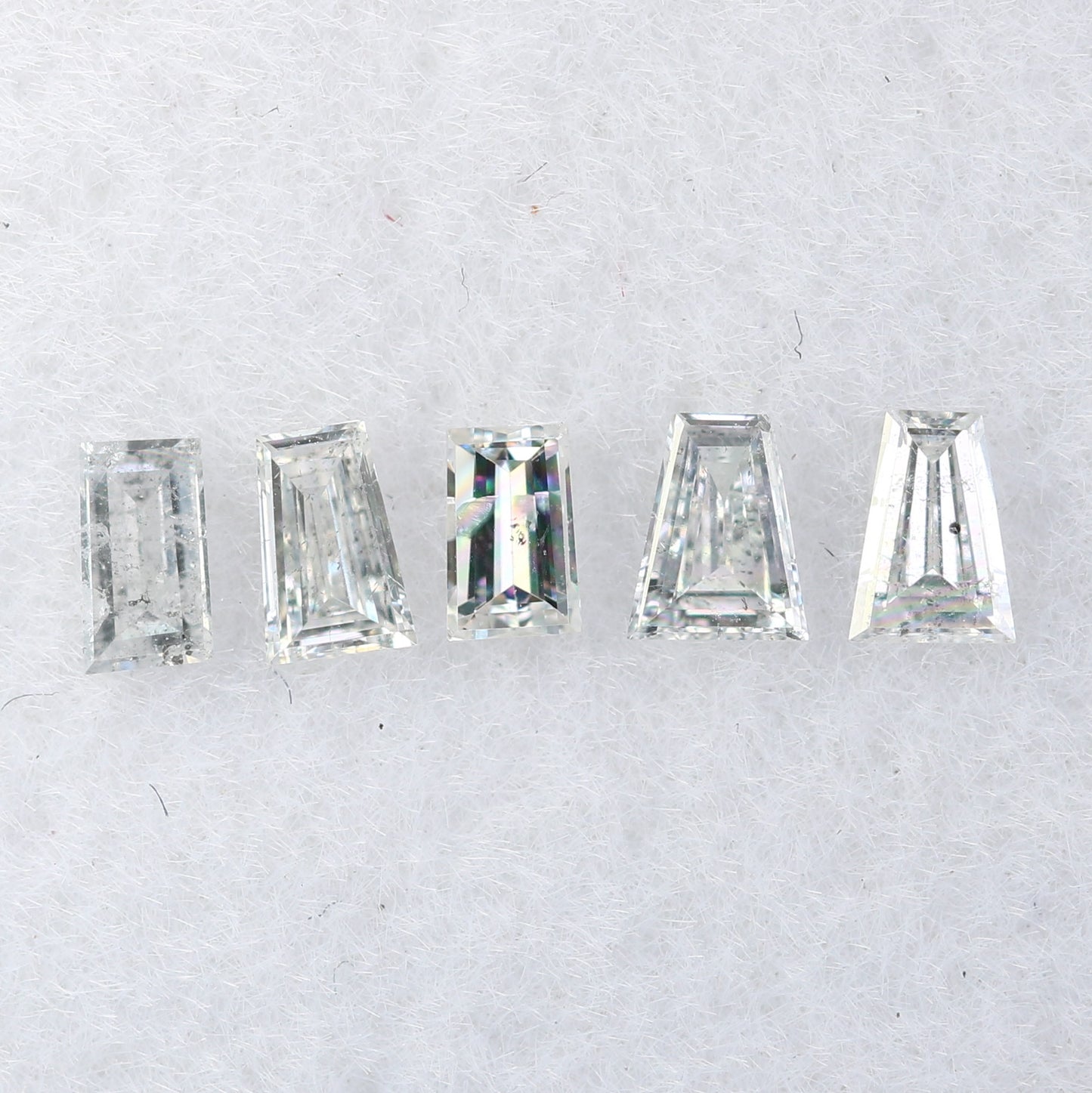 0.27 CT Salt and Pepper Baguette Shape Diamond – Ideal for Engagement Rings | Unique Salt and Pepper Baguette Diamond - JayKrishna Diamond