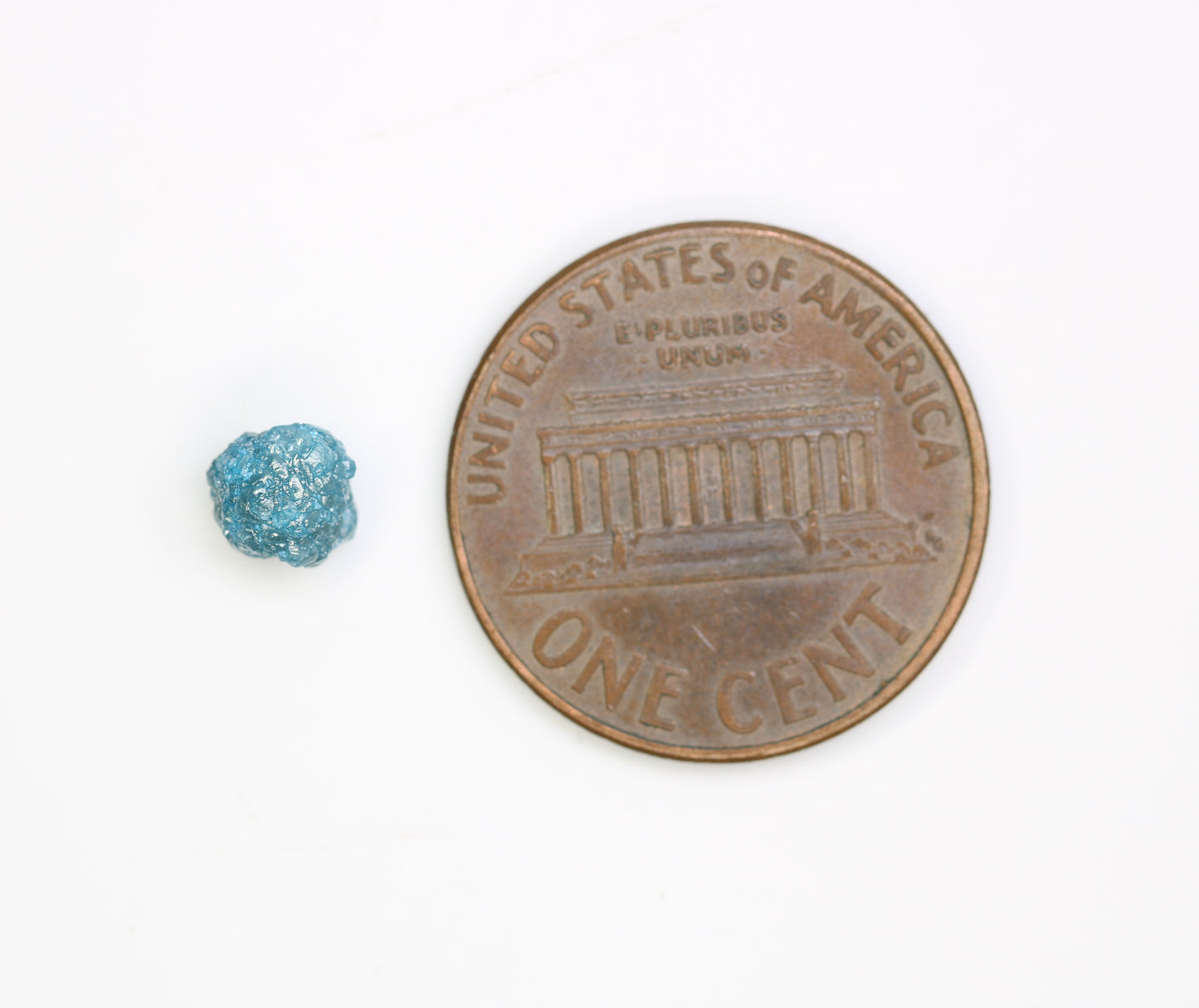 1.04 CT Uncut Blue Rough Raw Diamond For Engagement Ring - JayKrishna Diamond