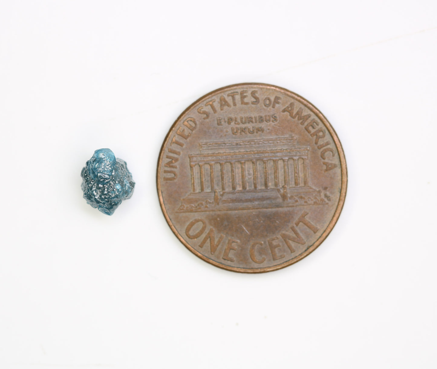 1.27 CT Blue Irregular Cut Rough Raw Natural Diamond For Engagement Ring - JayKrishna Diamond