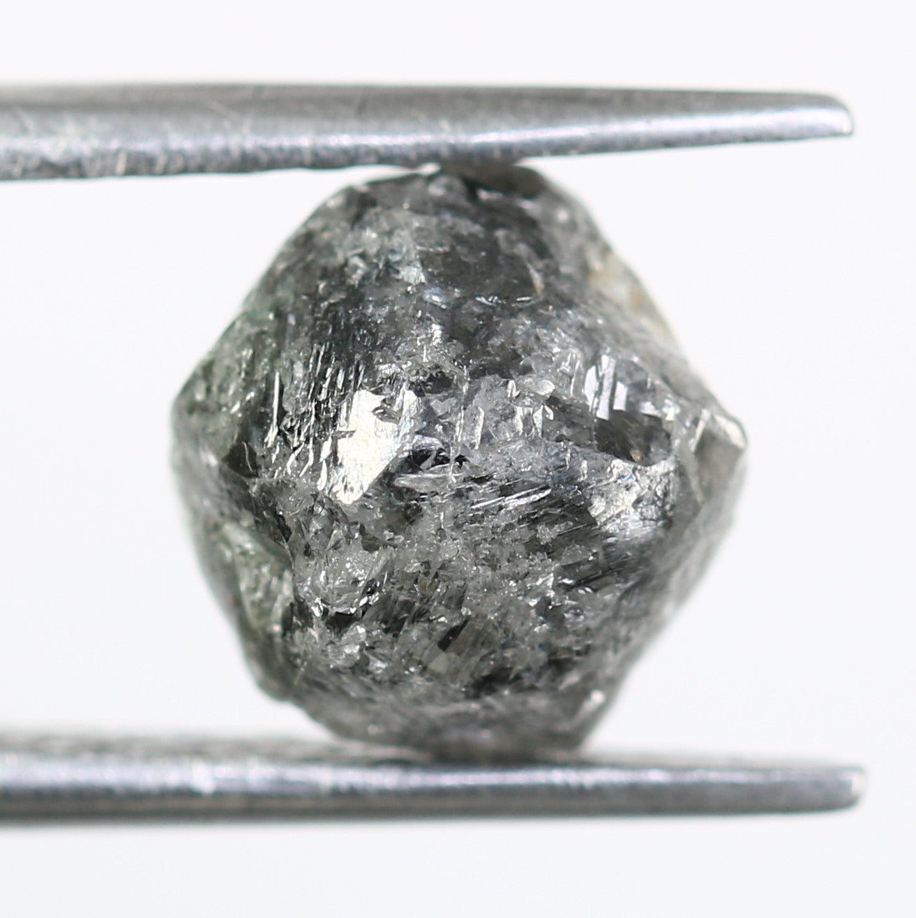 3.13 CT Raw Uncut Salt And Pepper Rough Diamond For Engagement ...