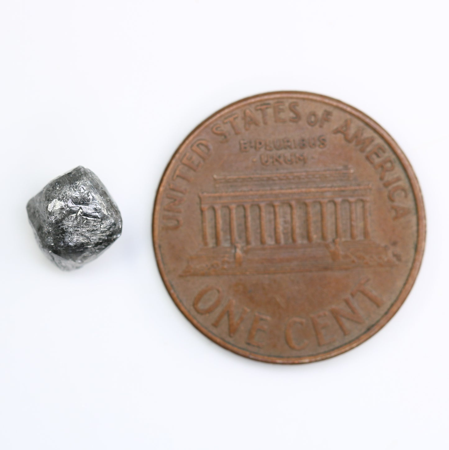 1.92 CT Salt And Pepper Rough Irregular Cut Diamond For Engagement Ring - JayKrishna Diamond