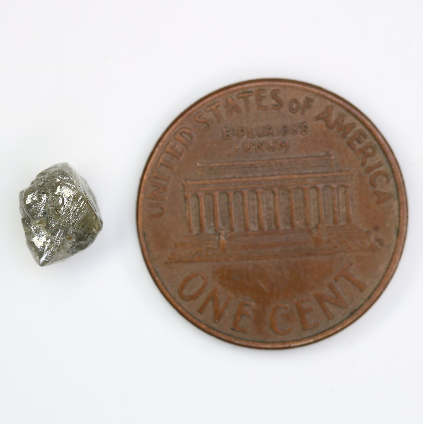 1.67 CT Irregular Cut Raw Salt And Pepper Rough Diamond For Engagement Ring - JayKrishna Diamond