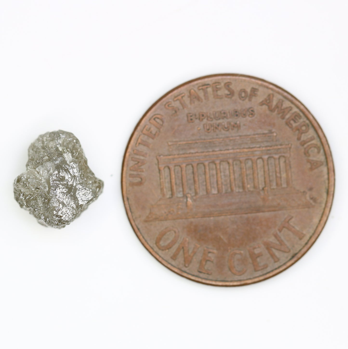 2.66 CT Raw Salt And Pepper Uncut Rough Diamond For Engagement Ring - JayKrishna Diamond