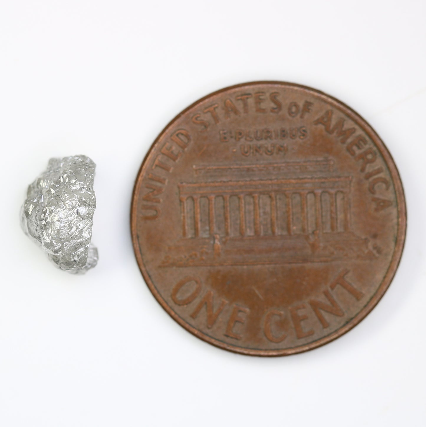 1.92 CT Raw Salt And Pepper Rough Uncut Diamond For Engagement Ring - JayKrishna Diamond