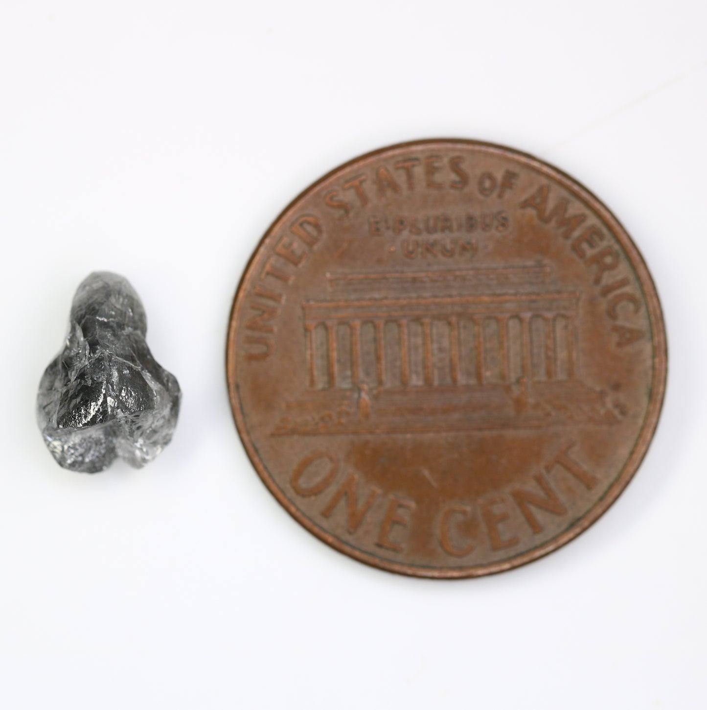 1.83 CT Irregular Cut Raw Salt And Pepper Rough Diamond For Engagement Ring - JayKrishna Diamond