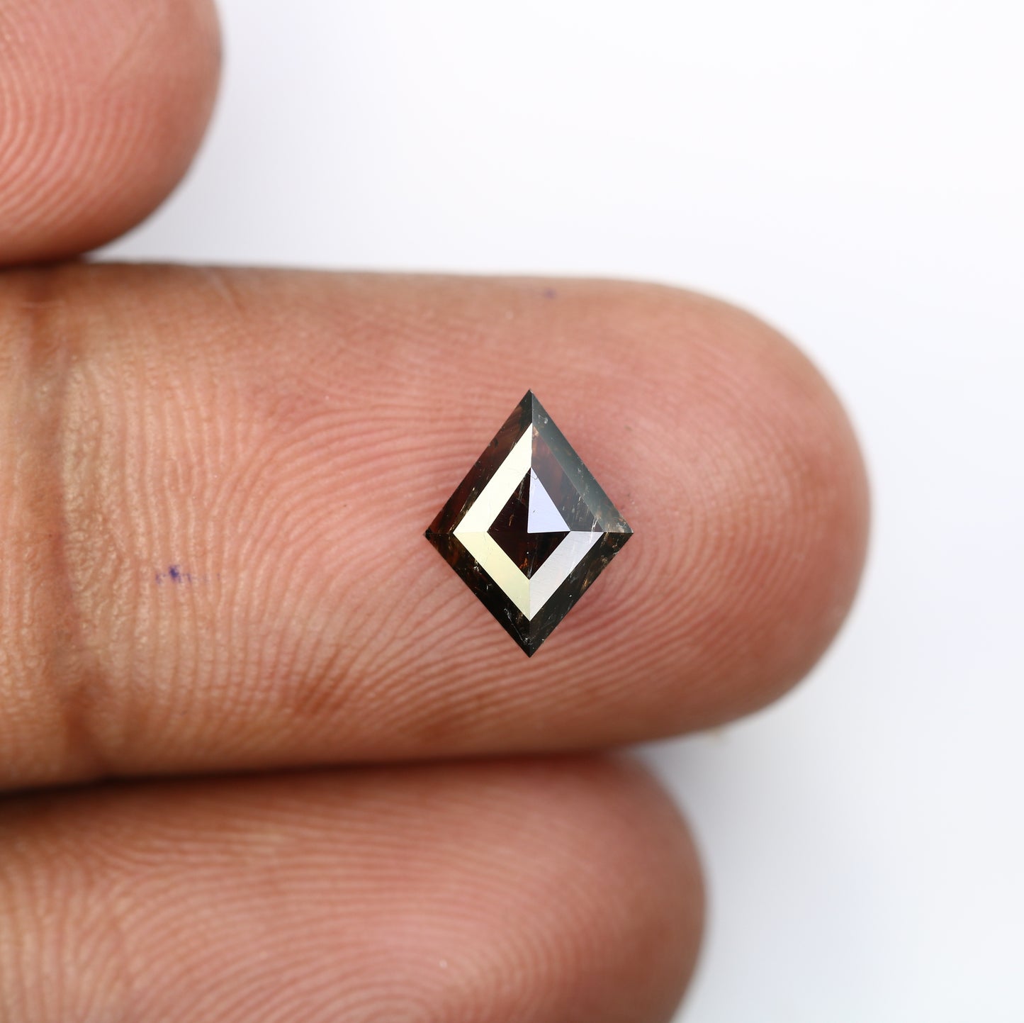 0.99 CT Kite Shape Brown Diamond For Engagement Ring - JayKrishna Diamond