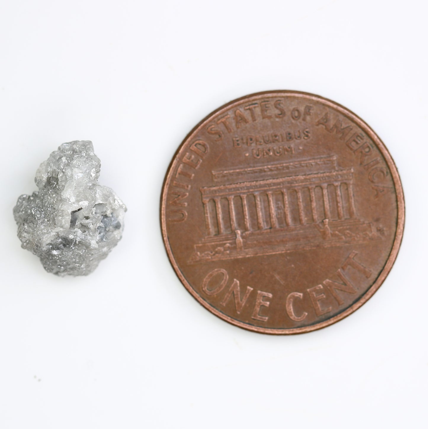 2.74 CT Grey Rough Raw Uncut Diamond For Engagement Ring - JayKrishna Diamond