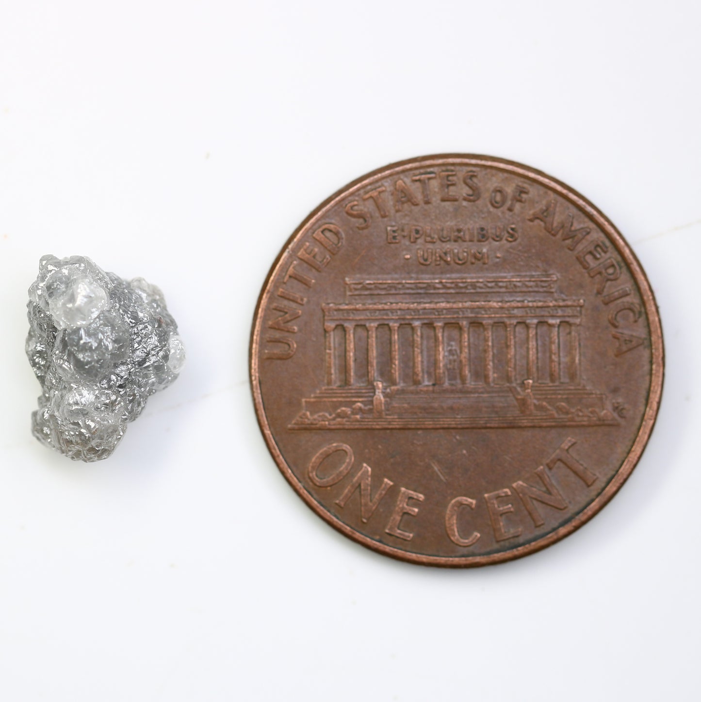 2.72 CT Grey Uncut Rough Raw Diamond For Engagement Ring - JayKrishna Diamond