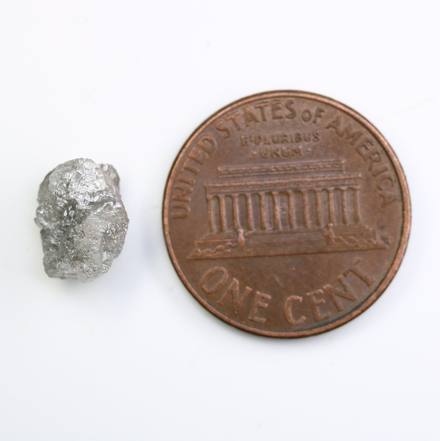 2.78 CT Grey Raw Rough Irregular Cut Diamond For Engagement Ring - JayKrishna Diamond