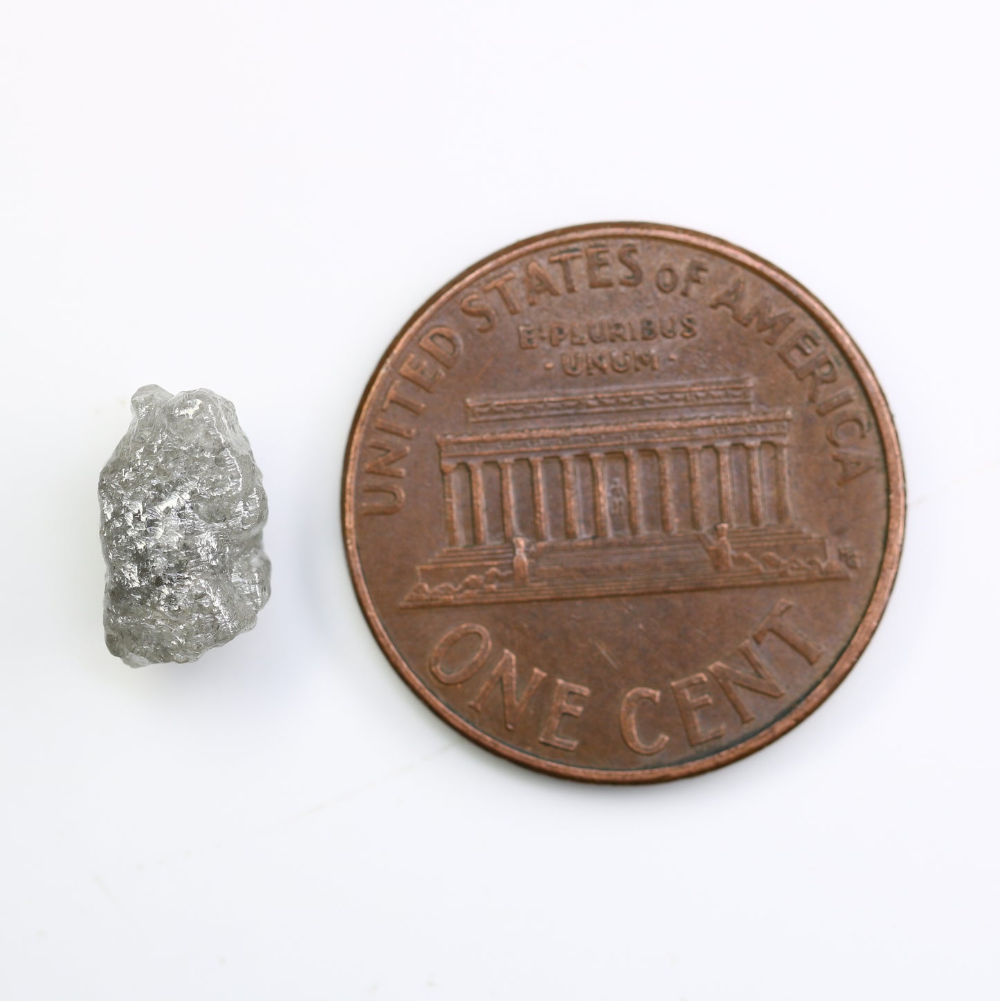 2.50 CT Grey Raw Rough Irregular Cut Diamond For Engagement Ring - JayKrishna Diamond