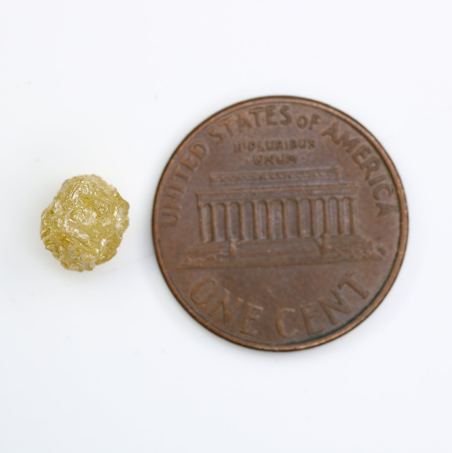 2.50 CT Light Yellow Rough Irregular Cut Raw Diamond For Engagement Ring - JayKrishna Diamond