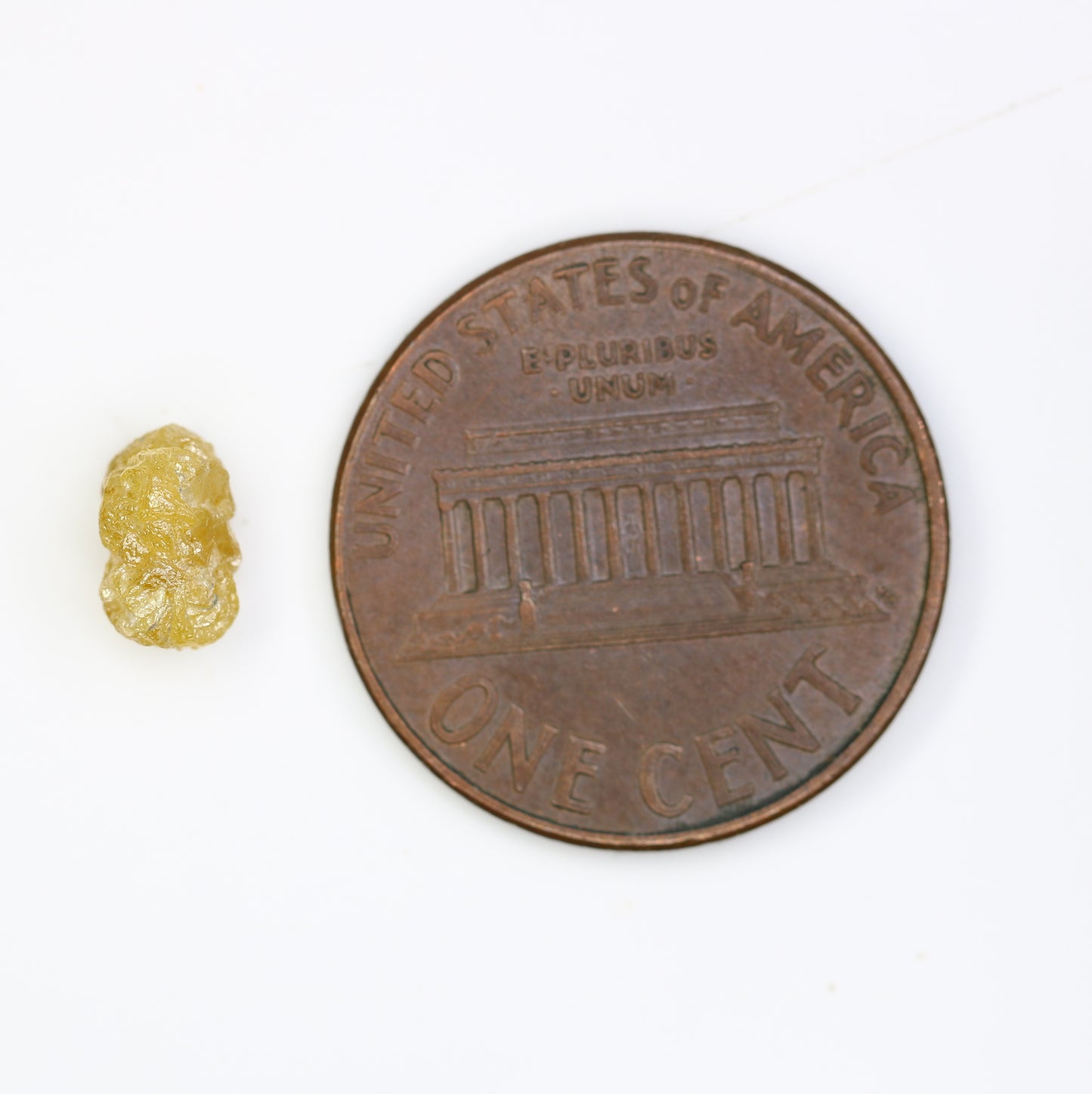 1.16 CT Raw Uncut Rough Yellow Diamond For Engagement Ring - JayKrishna Diamond