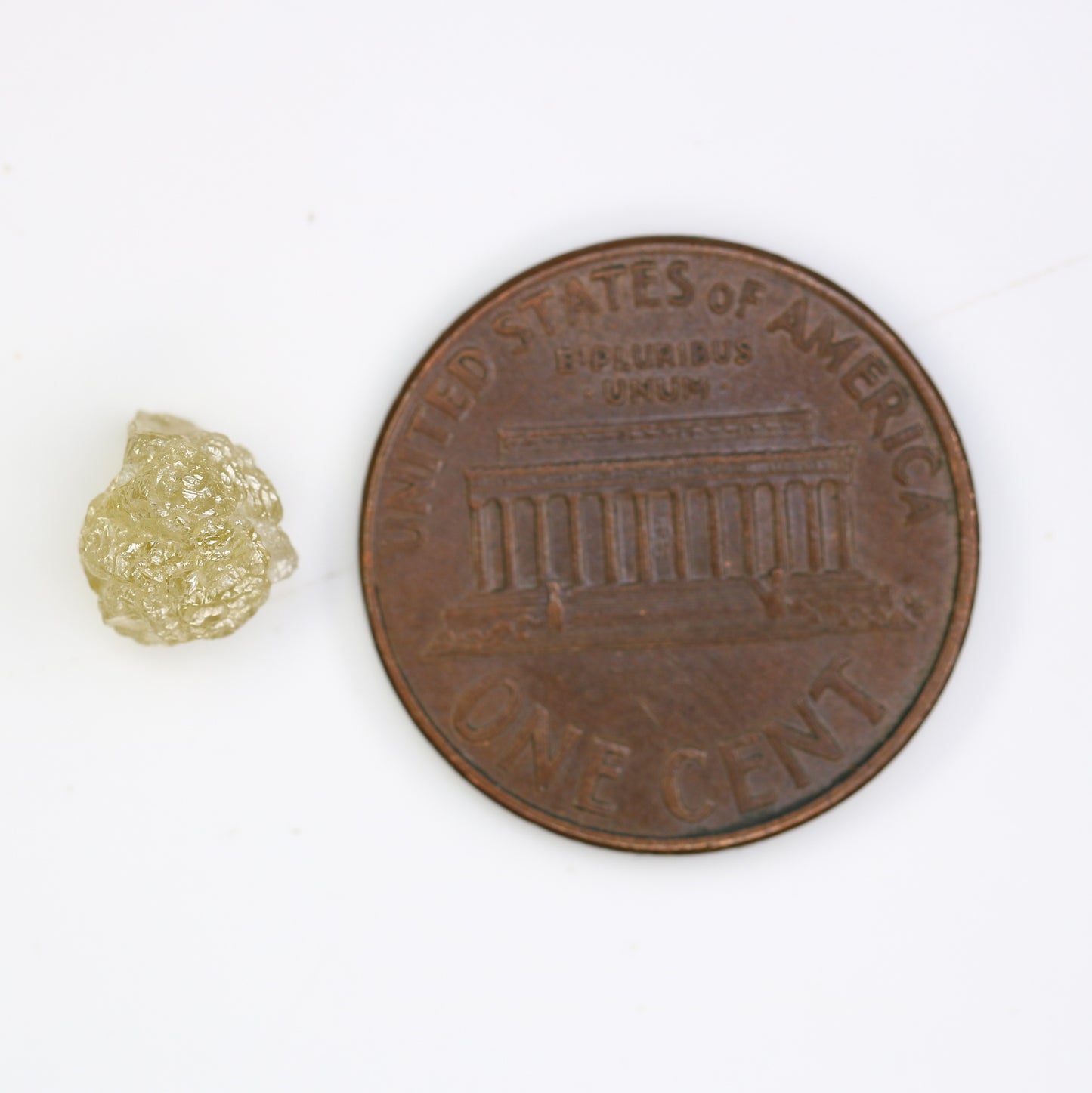 1.86 CT Raw Irregular Cut Light Yellow Rough Diamond For Engagement Ring - JayKrishna Diamond