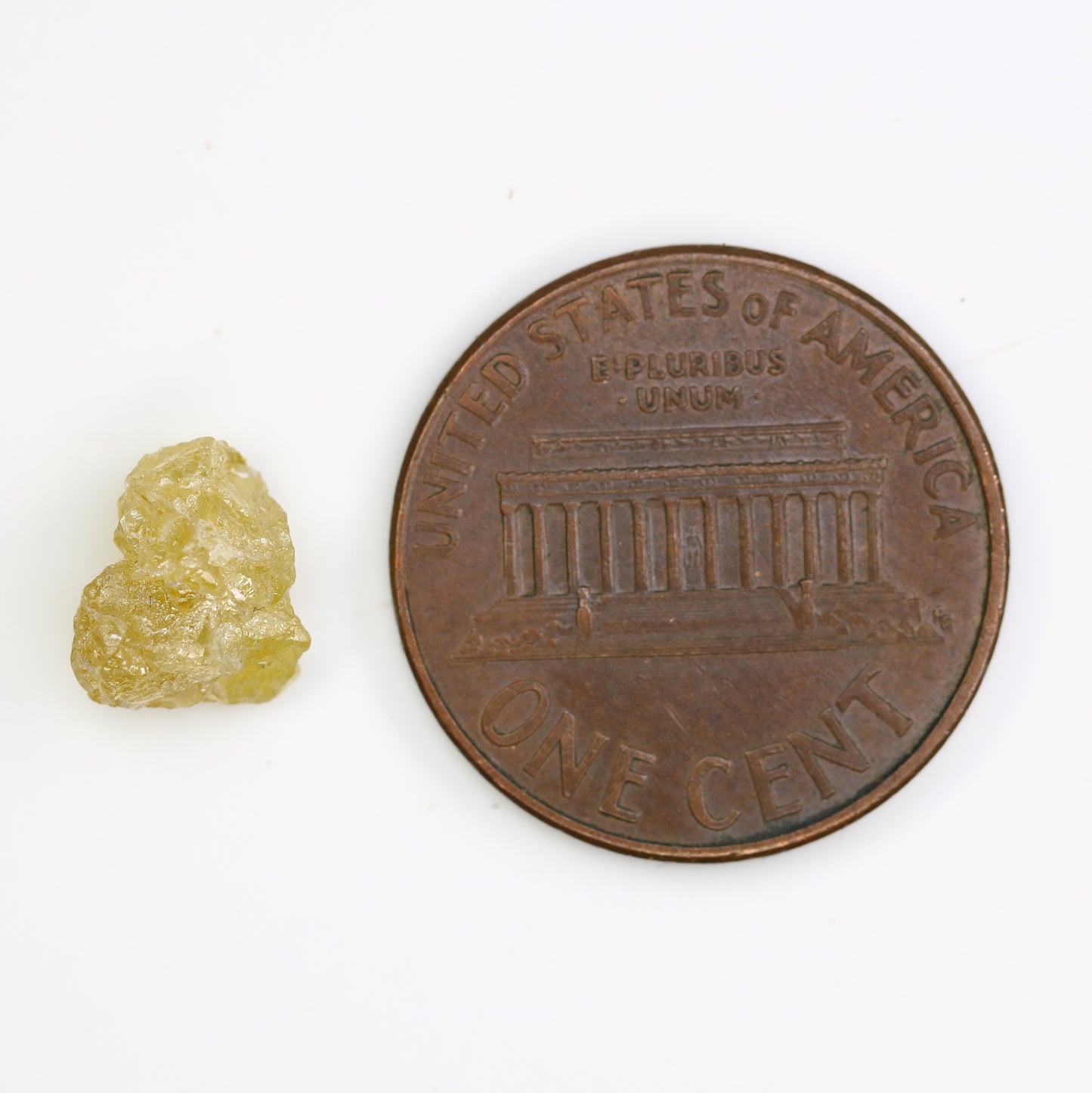 2.05 CT Raw Rough Yellow Irregular Cut Diamond For Engagement Ring - JayKrishna Diamond