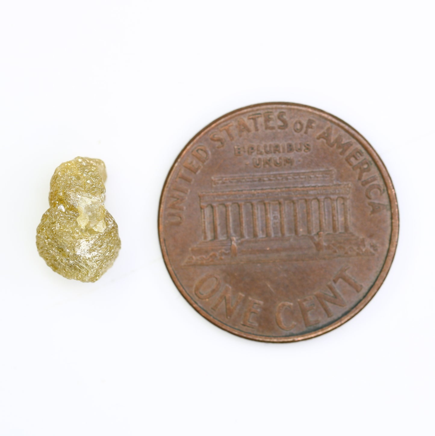 2.94 CT Rough Uncut Green Diamond For Engagement Ring - JayKrishna Diamond