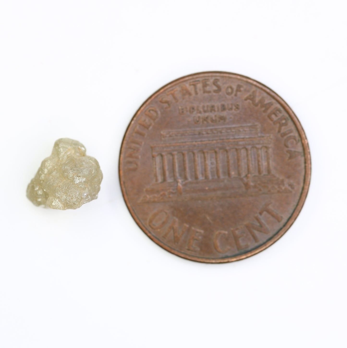 2.07 CT Uncut Grey Rough Diamond For Engagement Ring - JayKrishna Diamond