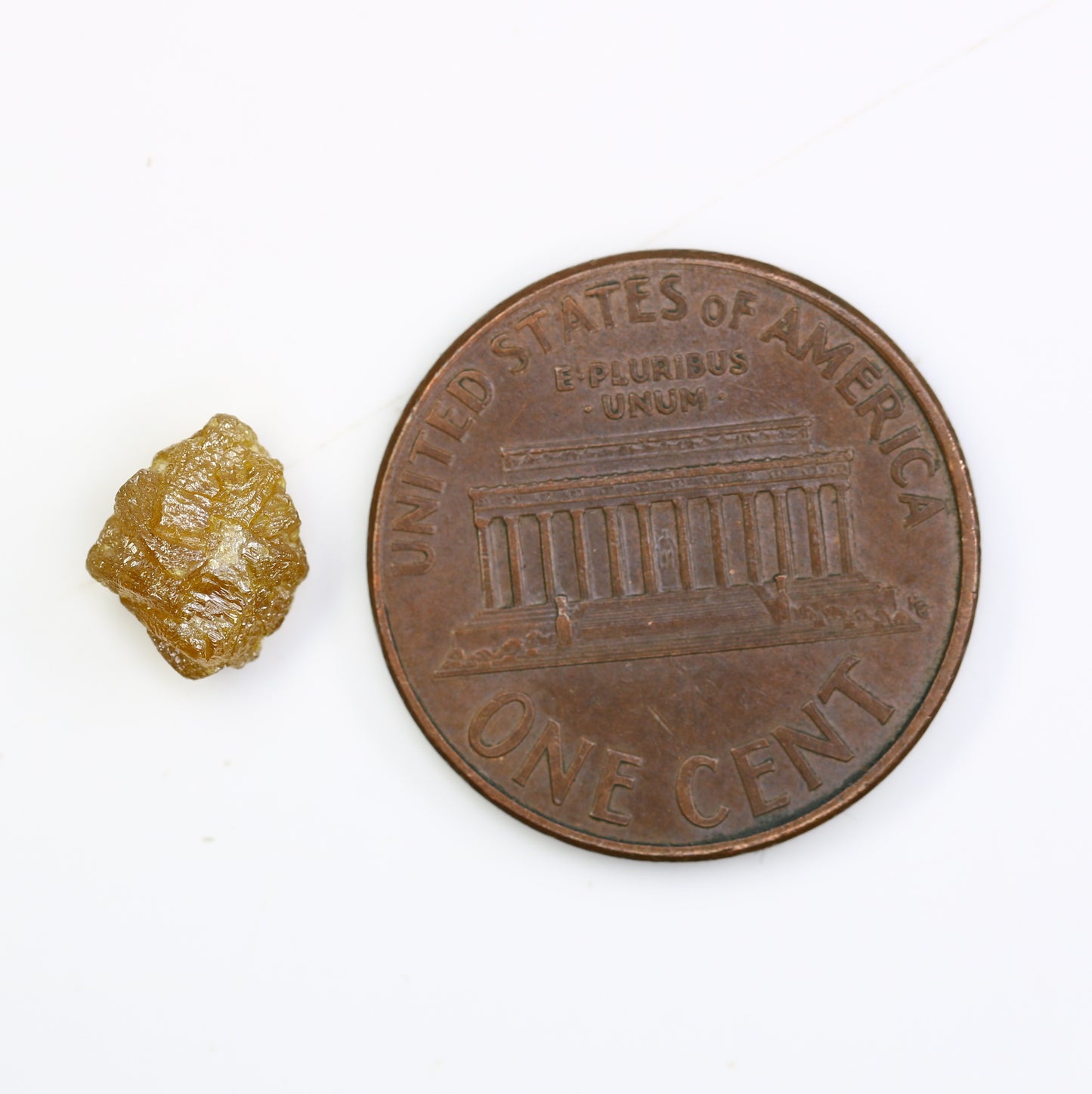 1.62 CT Dark Yellow Raw Irregular Cut Rough Diamond For Engagement Ring - JayKrishna Diamond