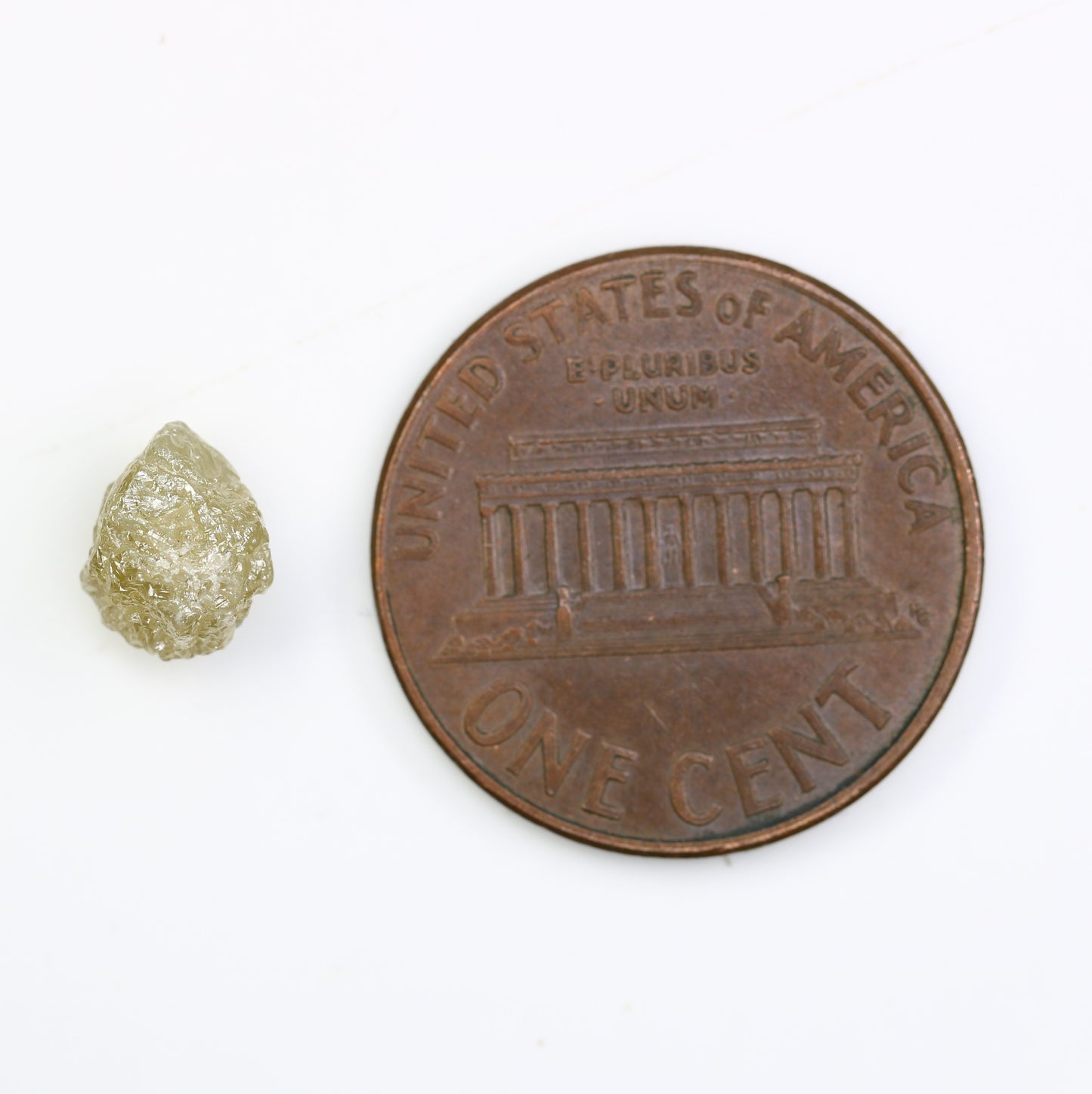 1.70 CT Uncut Grey Rough Diamond For Engagement Ring - JayKrishna Diamond