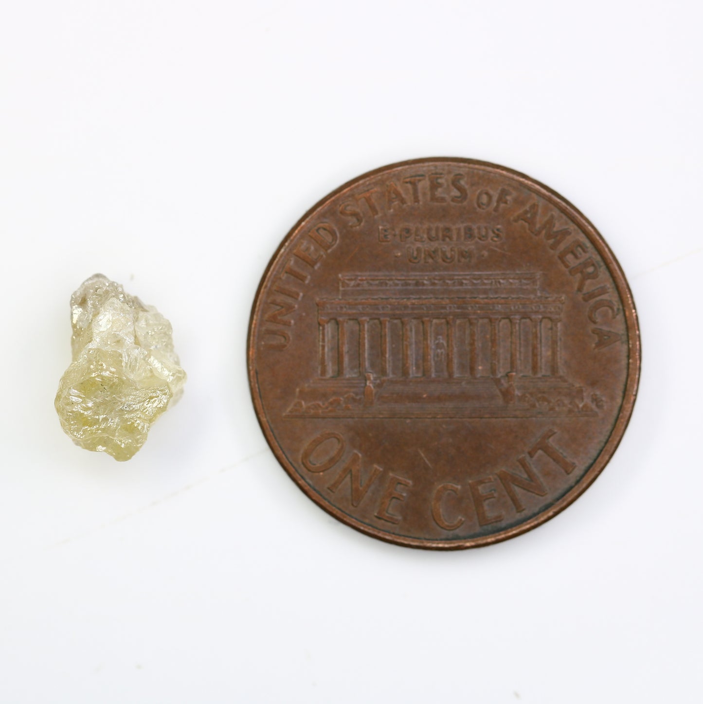 1.89 CT Rough Light Grey Uncut Raw Diamond For Engagement Ring - JayKrishna Diamond