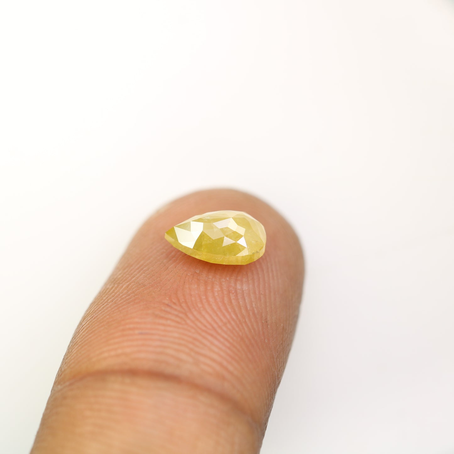 1.52 Carat Natural Yellow Loose Pear Cut Diamond For Galaxy Ring - JayKrishna Diamond