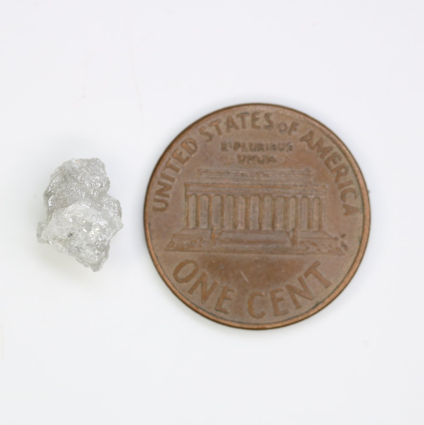 2.98 CT Rough White Irregular Cut Raw Natural Diamond For Engagement Ring - JayKrishna Diamond