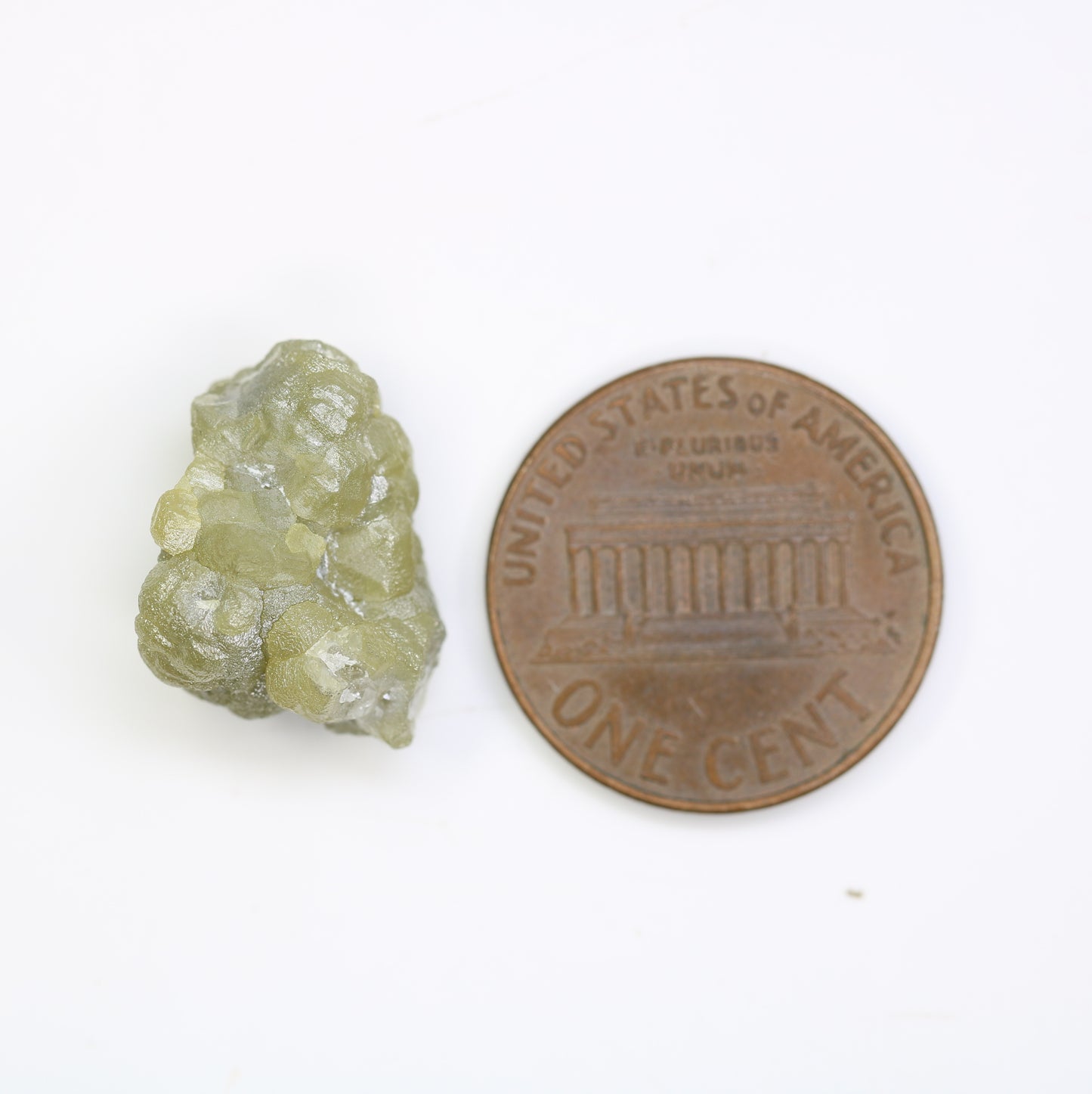 13.17 CT Greenish Rough Uncut Diamond For Engagement Ring - JayKrishna Diamond