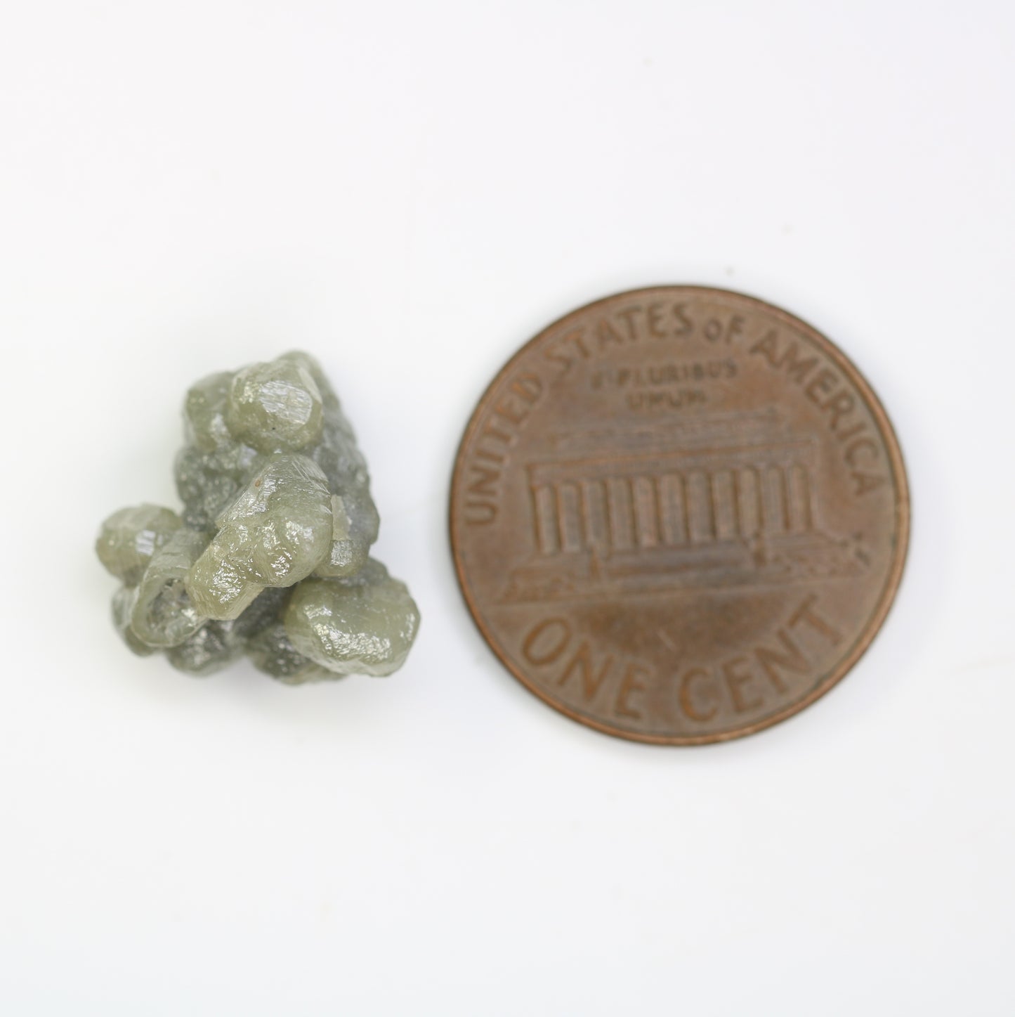 9.46 CT Greenish Rough Raw Uncut Diamond For Engagement Ring - JayKrishna Diamond