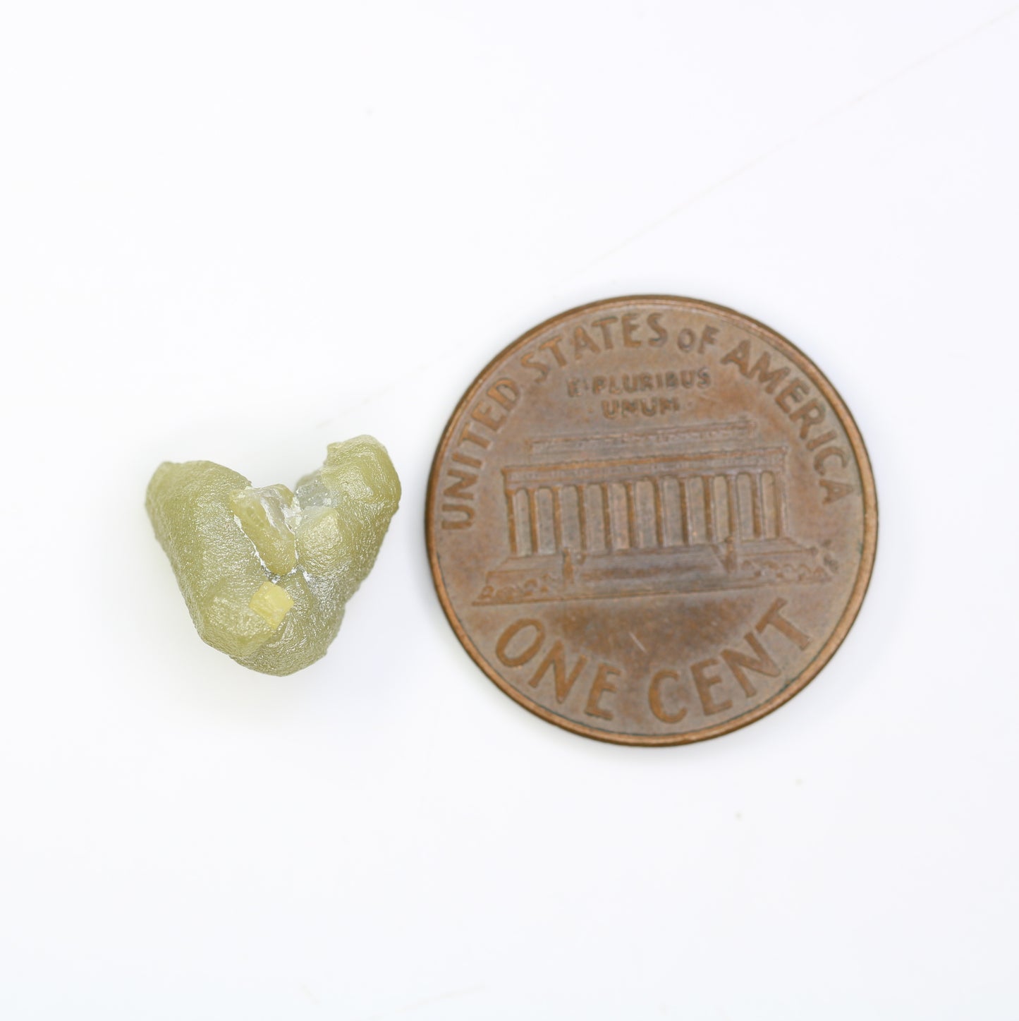 4.75 CT Raw Greenish Rough Uncut Diamond For Engagement Ring - JayKrishna Diamond