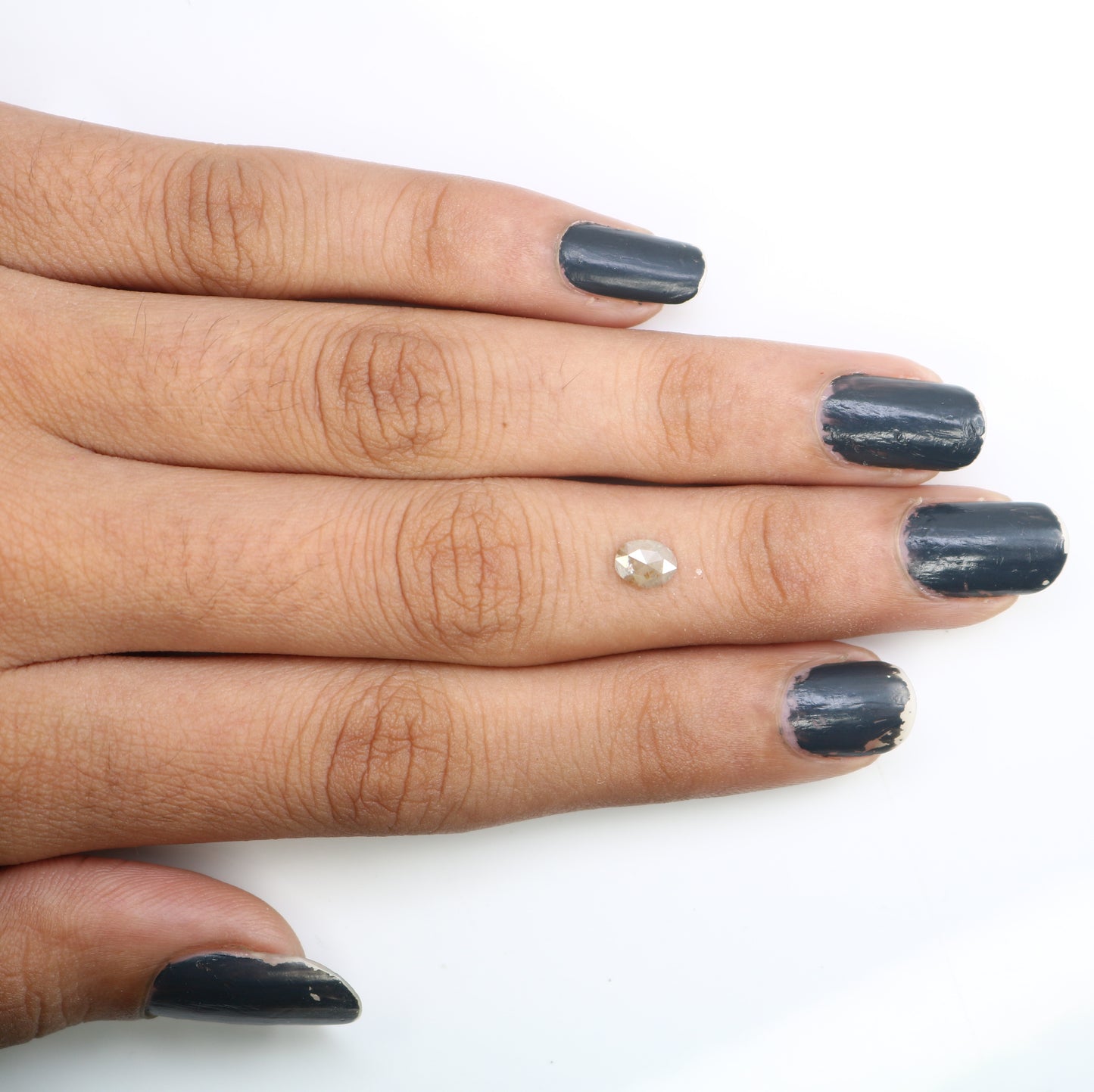 0.25 CT Oval Cut 5.50 MM Loose Grey Natural Diamond – Ideal for Engagement Rings | Elegant Grey Diamond Jewelry - JayKrishna Diamond