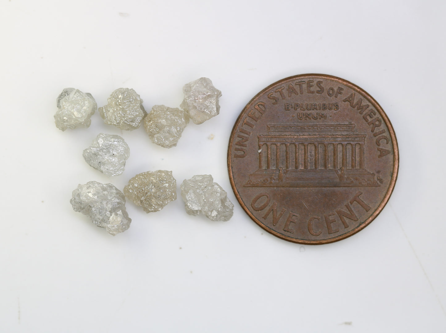 5.76 CT Uncut Grey Rough Diamond For Engagement Ring - JayKrishna Diamond