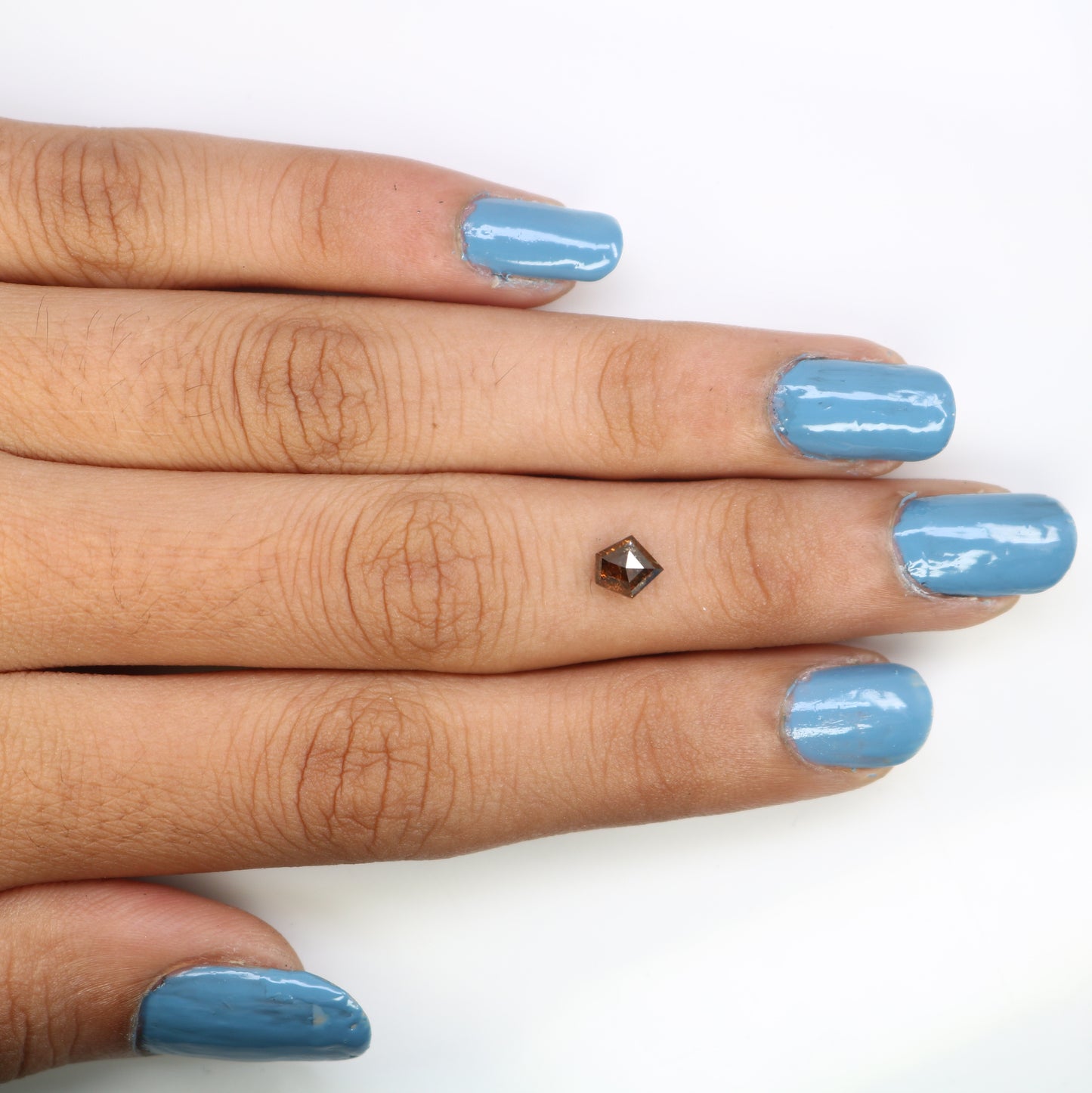 0.64 CT Geometric Shape Natural Brown Diamond (5.70 MM) for a Distinctive Engagement Ring: Elegant Gemstone Jewelry Piece - JayKrishna Diamond