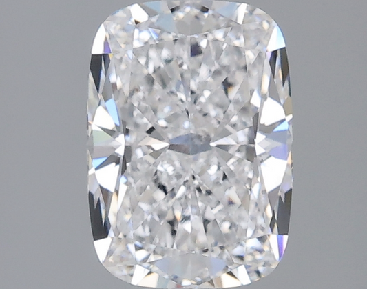 2.03 CT Cushion Cut Lab Grown Diamond D VVS2 IGI Certified | Lab Created Diamond for Rings