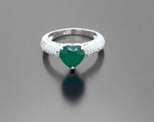 Silver Gemstone Ring For Engagement Ring