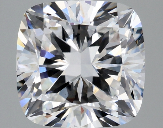 3.01 CT Cushion Cut Lab Grown Diamond D VS1 IGI Certified | Lab Created Diamond for Rings