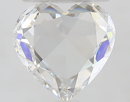 2.25 Carat Heart Rose Cut Lab Created Certified Diamond | F-VVS2