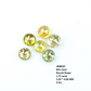 1.75 CT Round Rose Cut Mix Color Diamond For Making Beautiful Jewelry