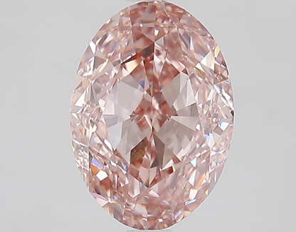 2.75 Carat Fancy Pink Lab-Grown Diamond, VS1 Clarity, IGI Certified for Ring